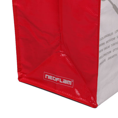 60gsm Durable CMYK Color Non Woven Carry Bags , Polypropylene Tote Bags