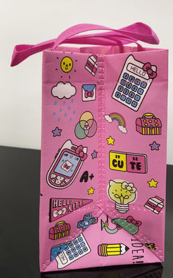 80gms Durable PMS Colour Non Woven Shopping Bags , Non Woven Fabric Bags
