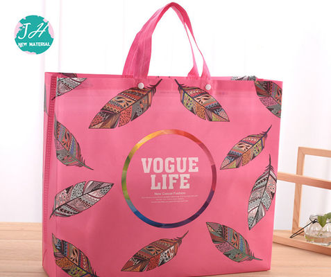 Service-Quadrat Soems 70gsm und ODM lamellierte nicht gesponnene Polypropylen-Taschen